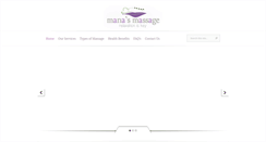 Desktop Screenshot of manasmassage.com